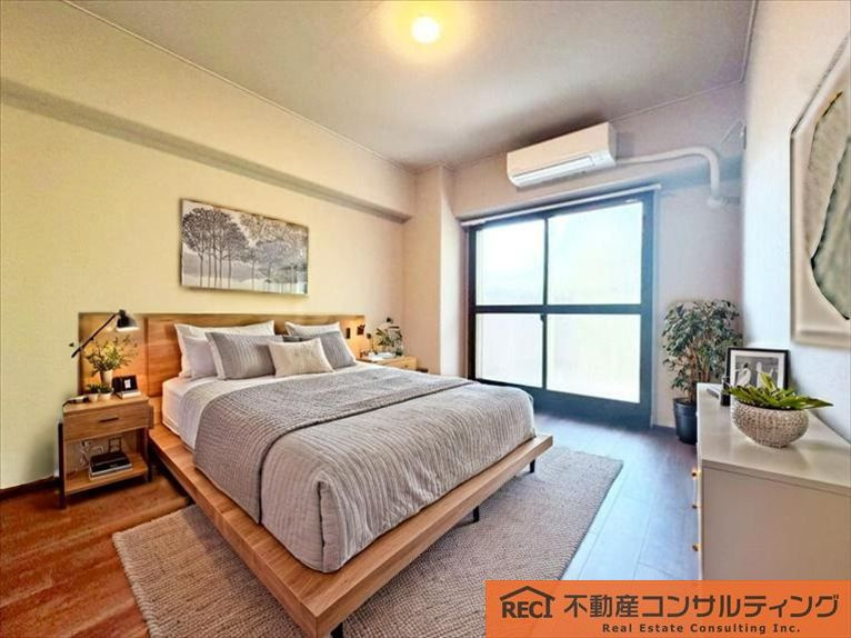 津門ハイデンスの寝室
