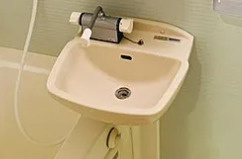 エスペクラシオンの洗面所