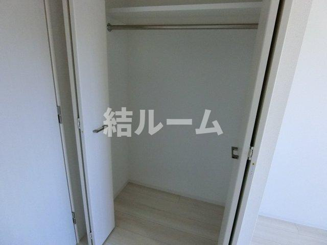北区栄町の賃貸マンションの収納