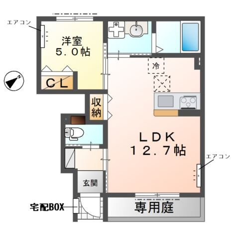ソラーナの間取り