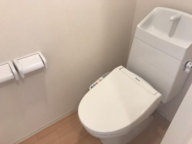 草深　アパートⅡ期新築工事　南側のトイレ|トイレ（イメージ）