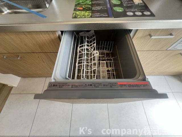 ◎高座郡寒川町一之宮７丁目　ソフィア茅ヶ崎C棟のキッチン|家事の負担を軽減してくれる食器洗い乾燥機付き☆