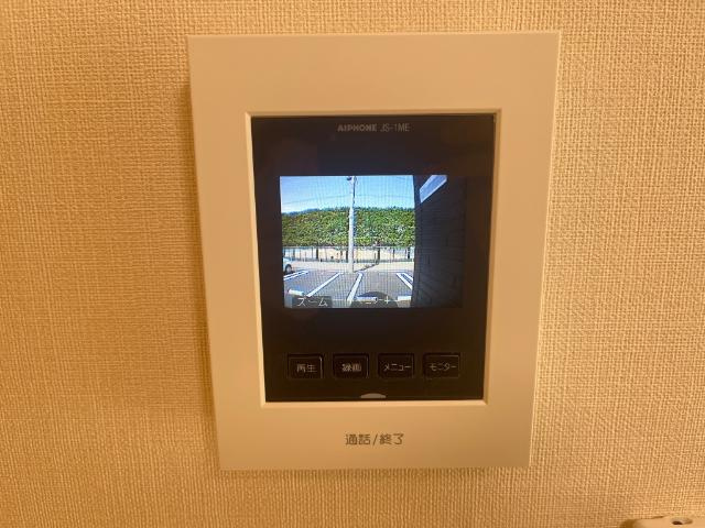 ウェストビレッヂⅠの内装|カメラ付インターホン