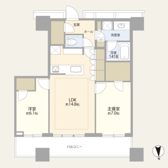 【間取り】 | WORLD TOWER RESIDENCE