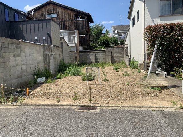 京都市北区紫竹上緑町　建築条件無し売土地