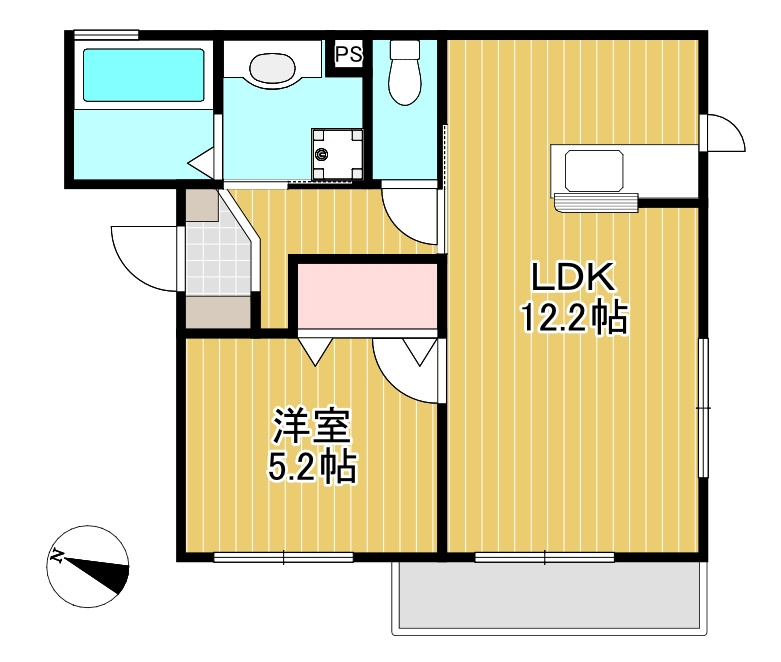 ラ・グラシューズの間取り