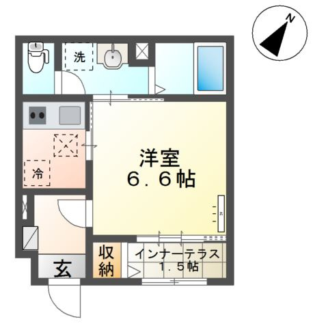 ハイムフェリクスの間取り