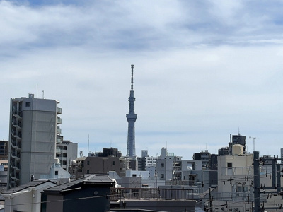 【展望】 | ザ・グラース日暮里 | 物件からの眺望です