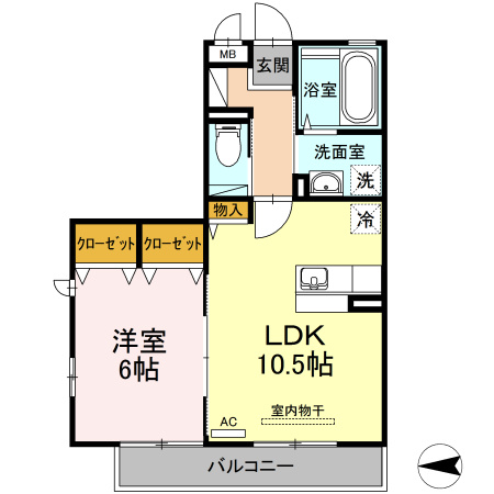 エバーグレイスの間取り