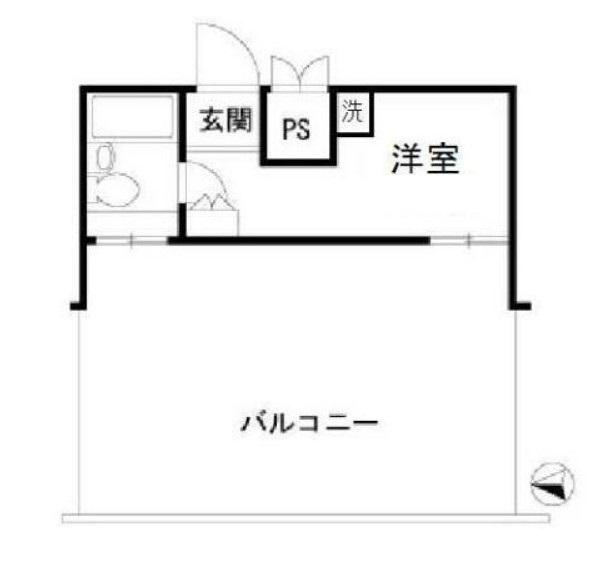 ダイヤモンドレジデンス新宿の間取り