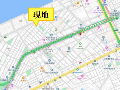 アーバンパーク弁天町の地図