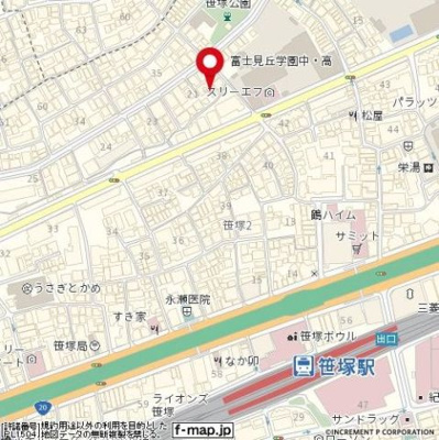 【地図】 | ベルメゾン笹塚