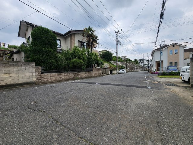 高崎市竜見町新築戸建の前面道路含む現地写真|現地撮影