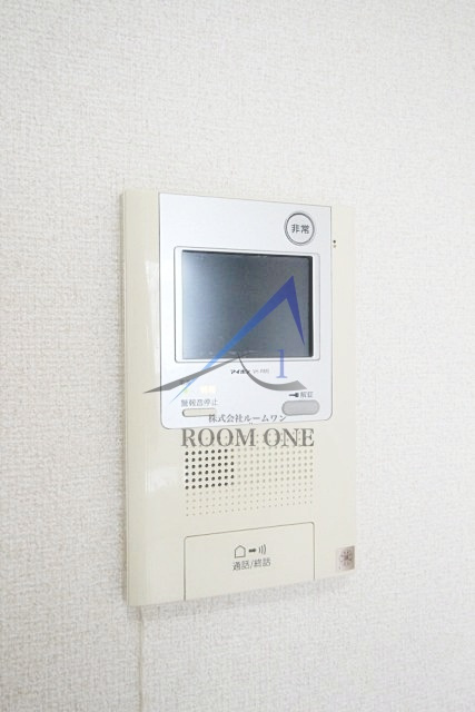AXAS門前仲町のセキュリティ|モニター付きインターホンです。