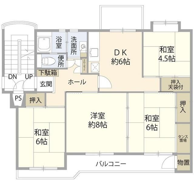 宮前平グリーンハイツ５０号棟（０２１１５３）