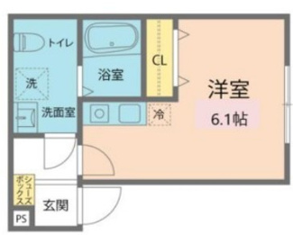 【間取り】 | カインドネス西八王子Ｂ棟 | 間取りです。