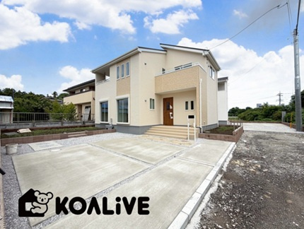 【外観】 | 前橋市亀里町　新築住宅 | 現地ご案内ツアー開催中！早朝やお仕事帰りのご見学にもすぐ対応致します！見学ご予約はコアライブまでお気軽にお問い合わせ下さい！