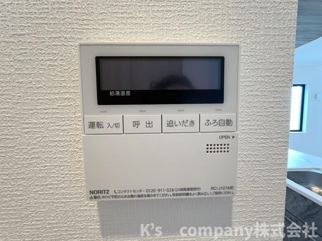 茅ヶ崎市下町屋2丁目　新築戸建　3号棟の設備|ボタン一つでお風呂が沸かせる追い焚き機能付き☆