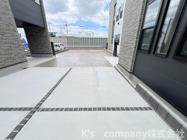 茅ヶ崎市下町屋2丁目　新築戸建　3号棟の駐車場|駐車スペース◇