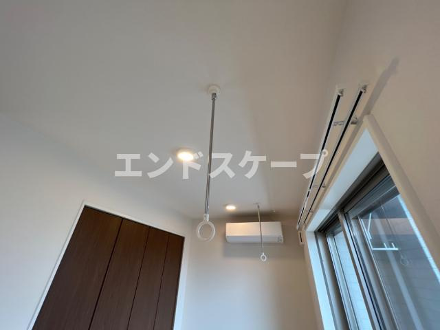 パークサイドメゾン・ソレイユの設備|室内物干
高崎、前橋のお部屋探しはエンドスケープまで！お客様の理想お聞かせ下さい♪