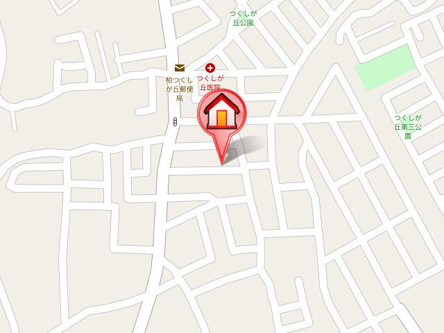 パースペクティブ柏 の地図