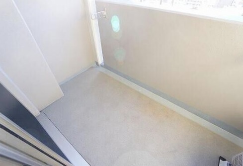 大阪市中央区農人橋１丁目の賃貸マンションのバルコニー