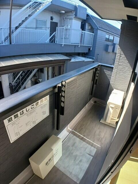 アリーサコート　セントのバルコニー