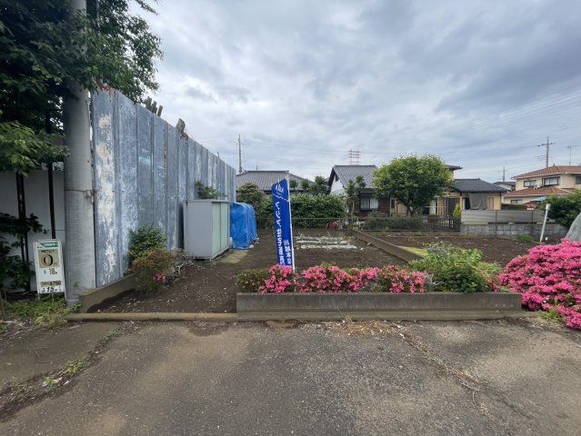 敷地面積18.45坪　売地　所沢市下富の外観|更地　家庭菜園用地！敷地面積18.45坪！整形地！南側約４ｍ、南道路の為日当たり良好です♪
現地（2026年5月）撮影