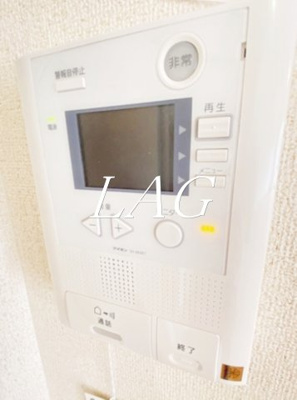 【セキュリティ】 | ブルータウン小倉 | モニター付きインターホンです。