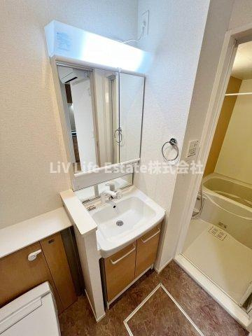 ガーデニア西町の洗面所