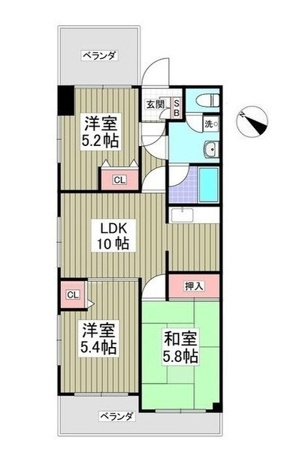 【間取り】 | クリソベール本丸