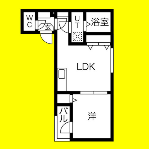GRAN REGALO 大曽根　名古屋市賃貸　仲介手数料無料の間取り