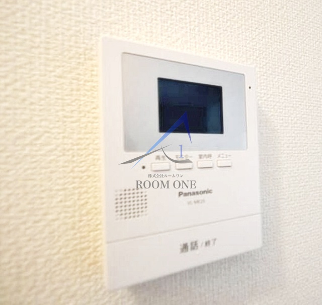 エクセル518A棟のセキュリティ|モニター付きインターホンです。