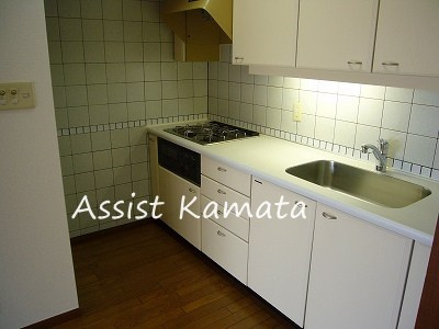 旭レジデンス萩中のキッチン|写真は同タイプの別号室です