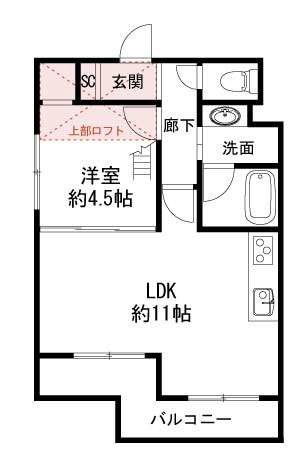 神戸市北区日の峰２丁目のアパート