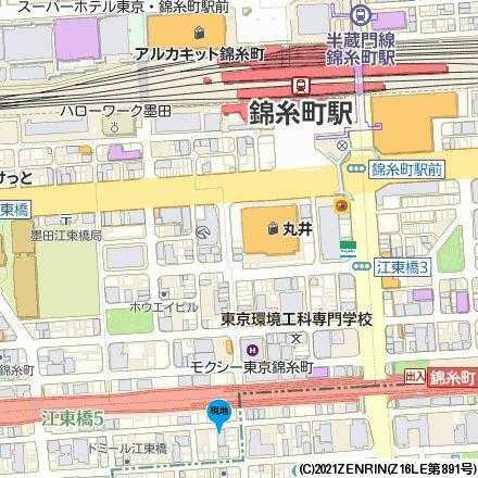 レジデンス錦糸町の地図