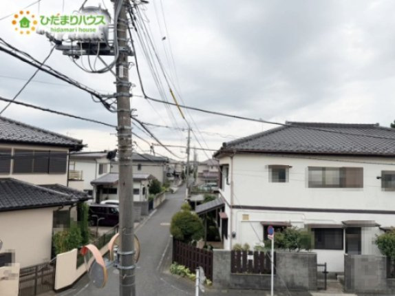 流山市江戸川台東10期　新築戸建　1号棟の展望|日当たり良好(^^)/				

