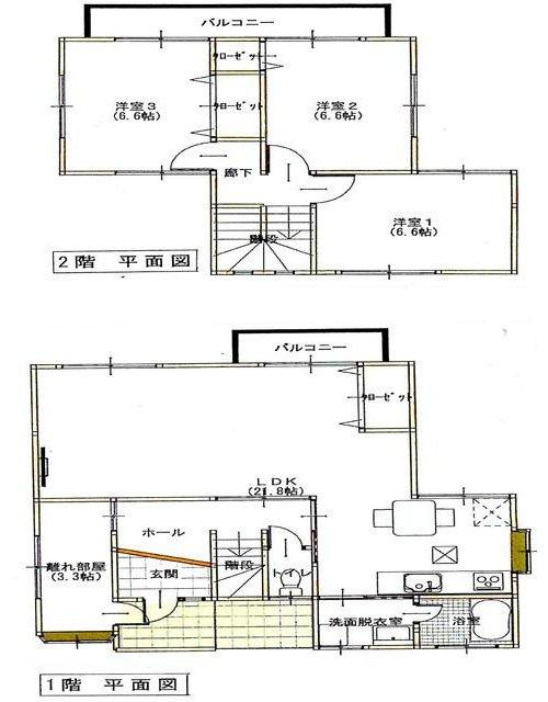 別府市鶴見一丁目の間取り