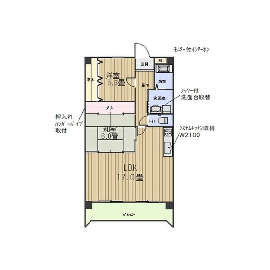 【間取り】 | サンシャイン白山