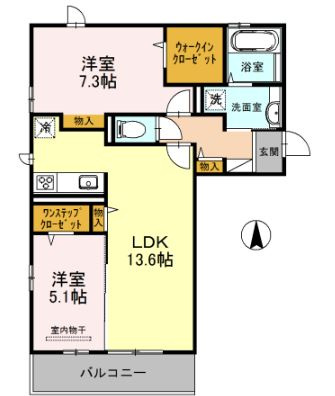 【間取り】 | ル・フルーレ