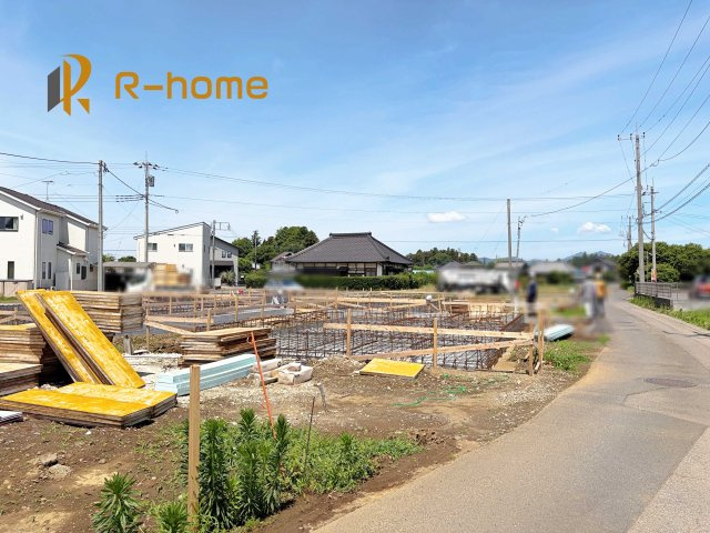 土浦市神立町第9　新築戸建て　2号棟の外観|ご予約を頂ければ、『平日』はもちろん『早朝』や『夜間』もご見学可能です♪お気軽にお申し付けください♪
