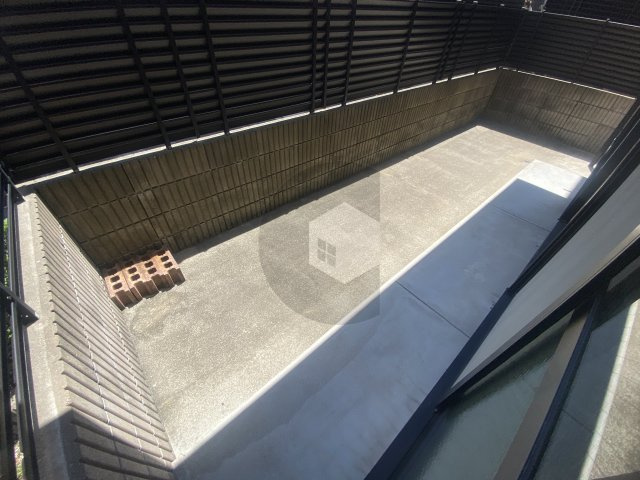 ヴァロンドール角田　Ｃ　のバルコニー