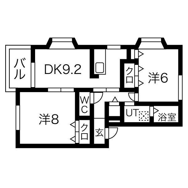 リヴェール123の間取り