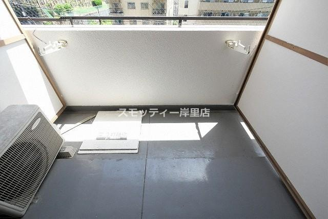 メビウス天王寺西レジデンスのバルコニー