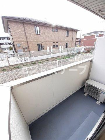 サン　ウェストのバルコニー|高崎、前橋のお部屋探しはエンドスケープまで！お客様の理想お聞かせ下さい♪