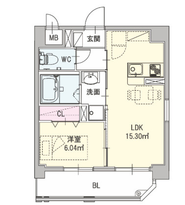 ＬＩＦＥＦＩＥＬＤ　ＪＲ二日市駅前の間取り