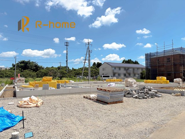 土浦市神立町第9　新築戸建て　5号棟の外観|ご予約を頂ければ、『平日』はもちろん『早朝』や『夜間』もご見学可能です♪お気軽にお申し付けください♪