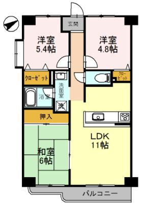 【間取り】 | フェリーチェ和泉