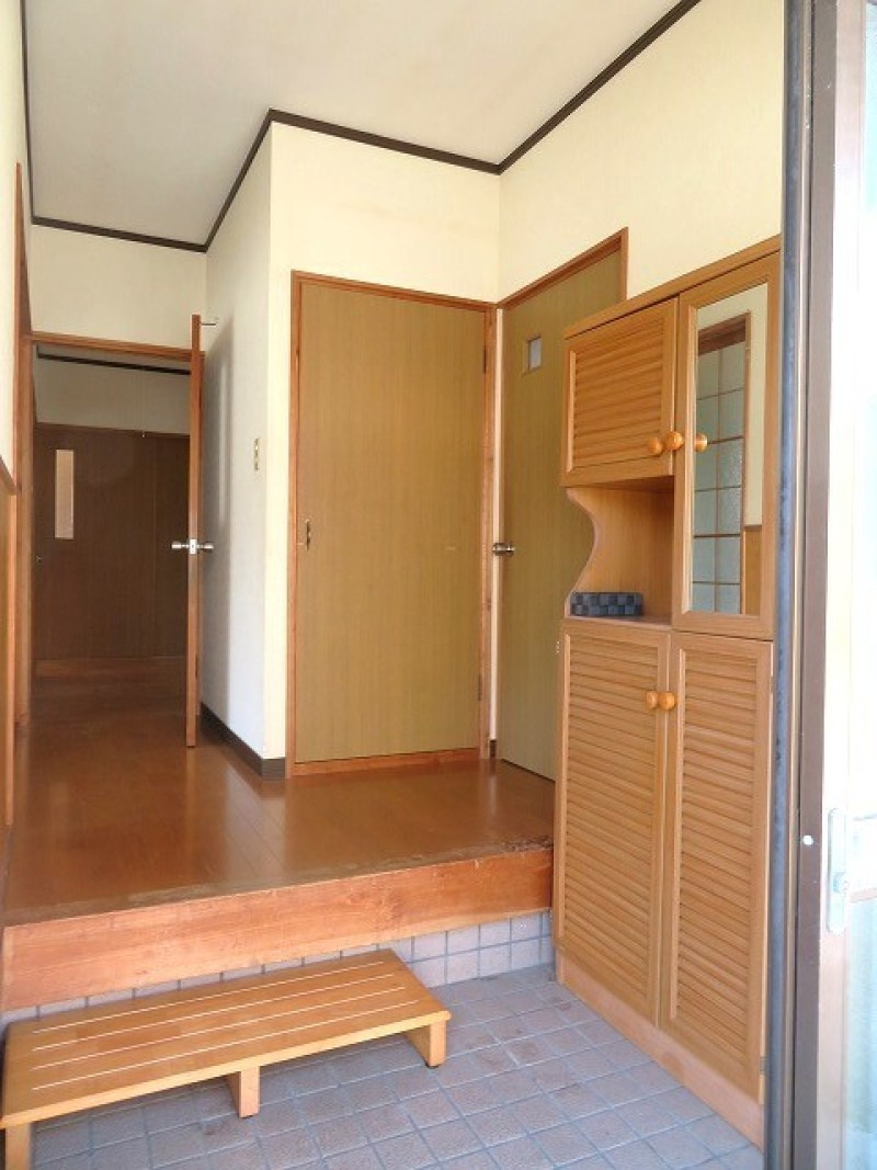 ことぶき住宅の玄関