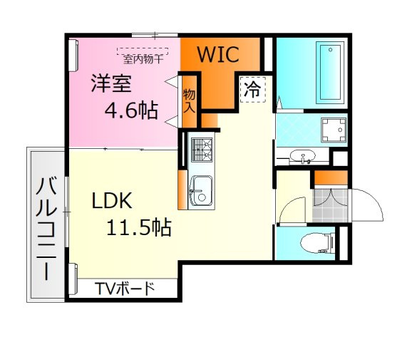 【間取り】 | フェリーチェ舟入
